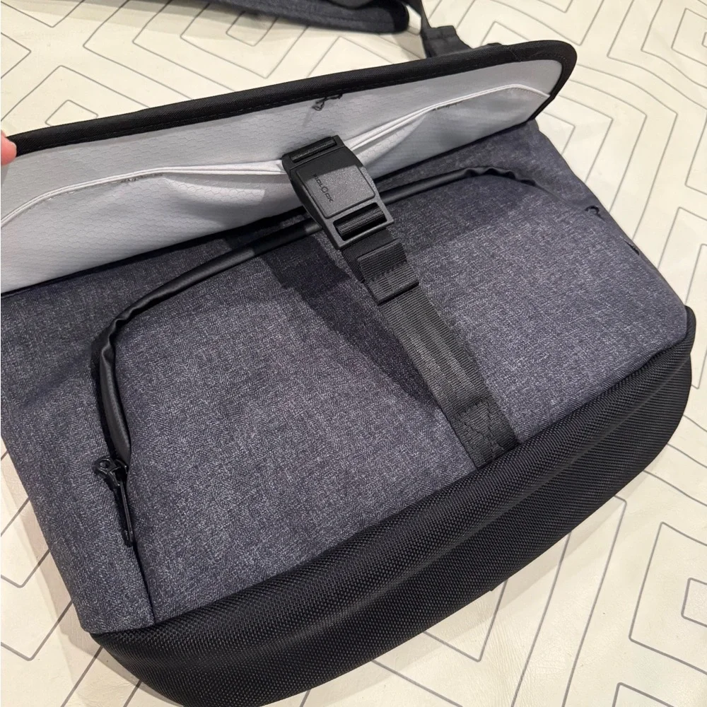 New Alpaka Crossbody Grey Messenger Bag